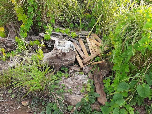 RONDONPOLIS - Moradores reclamam de terreno com lixo, entulho, mato e bichos na Vila Rica
