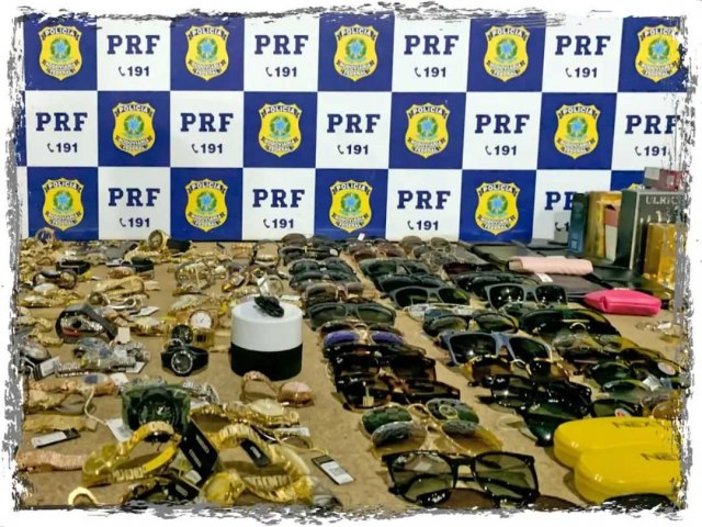 PRF recupera R$300 mil em produtos furtados de joalheria de Campos de Jlio/MT