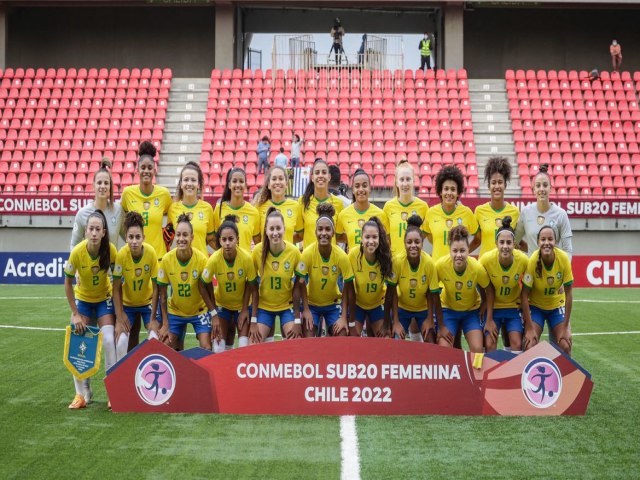 Seleo feminina conhece rivais da 1 fase da Copa do Mundo Sub-20