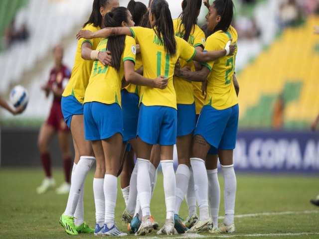 COPA AMRICA FEMININA - Brasil vence com 100% de aproveitamento
