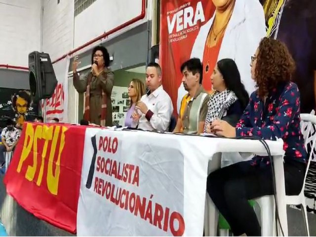 PSTU oficializa Vera Lcia como candidata  Presidncia da Repblica