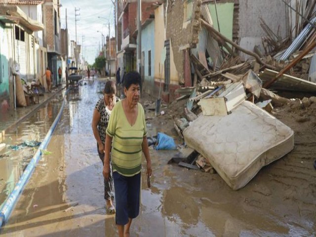 PERU - Temporada de chuvas deixa quase 60 mortos e mais de 12 mil desabrigados
