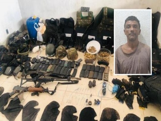 Bandido preso em Tocantins por aterrorizar Confresa  membro do PCC de So Paulo