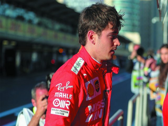 Charles Leclerc est fora do GP de Mnaco