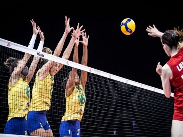 Na Liga das Naes, Brasil perde para China e quebra sequncia de cinco vitrias