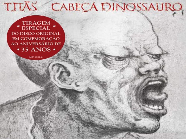 Disco histrico dos Tits, 'Cabea dinossauro'  reeditado em CD para marcar os 35 anos do lbum de 1986