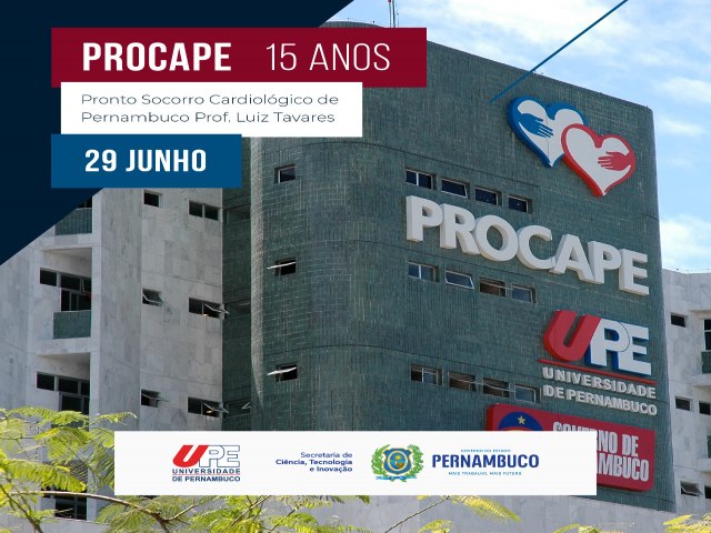 Procape chega aos 15 anos como orgulho da UPE e referncia cardiolgica nacional