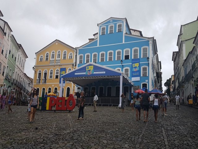 Festa literria ocupa centro histrico de Salvador