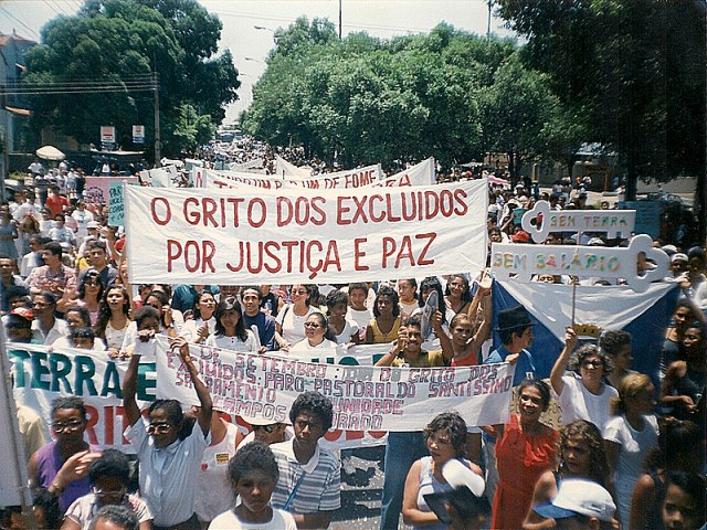 Grito dos Excludos e das Excludas chega a 28 anos de luta por justia social