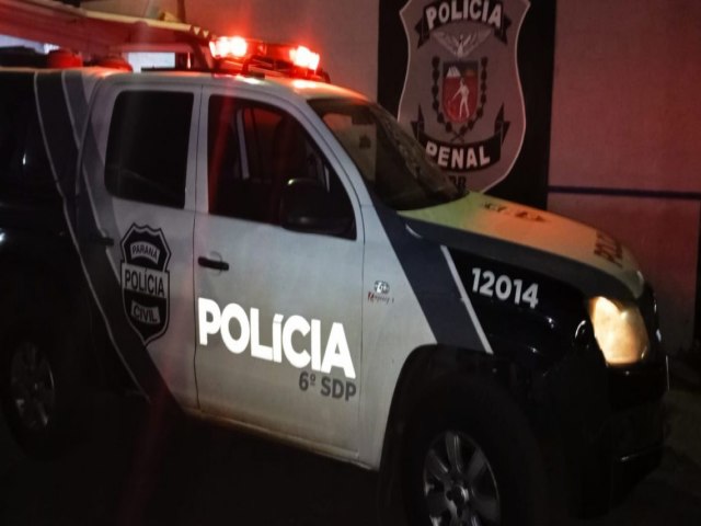 Polcia civil de Missal prende homem com mandado de priso em aberto