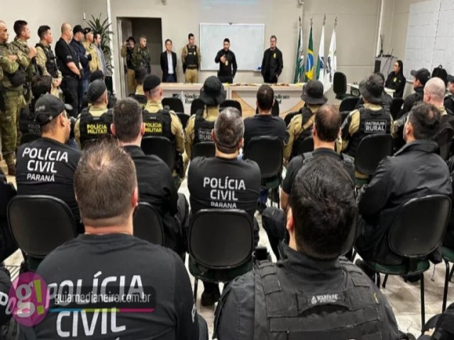 Operao da PCPR e PRF cumpre mandados judiciais em Medianeira e outras 12 cidades