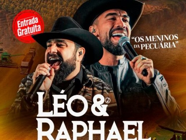 L�o e Rapahael far�o show em homenagem ao Colono e ao Motorista em Itaipul�ndia