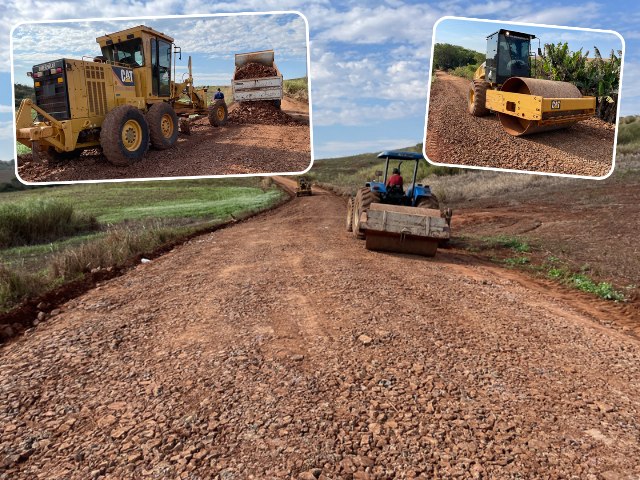 (FOTOS): Prefeitura de Quinta do Sol Realiza Manuteno e Readequao de Estradas Rurais