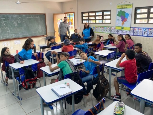 Prefeitura de Maracaju realiza aes do Programa Crescer Saudvel em escolas municipais