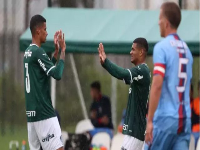 Palmeiras goleia Unio ABC/MS na estreia da Copa do Brasil Sub-20