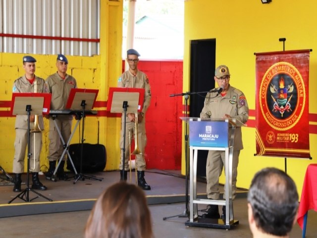 Maracaju: Corpo de Bombeiros comemoram 19 anos de servios prestados ao municpio