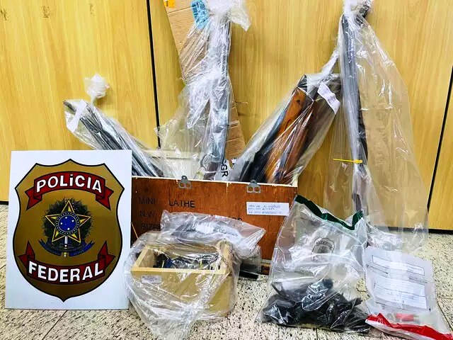 Maracaju: Em 2 operao no dia, PF cumpre 7 mandados sobre desvio de armas