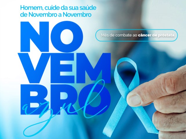 Maracaju: 'Novembro Azul' alerta sobre a importncia dos cuidados com a sade do homem