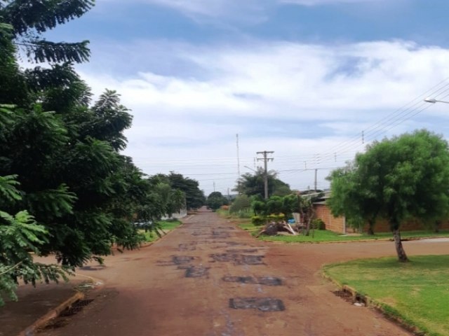 Agesul abrir licitao para obras de recapeamento em rua de Maracaju