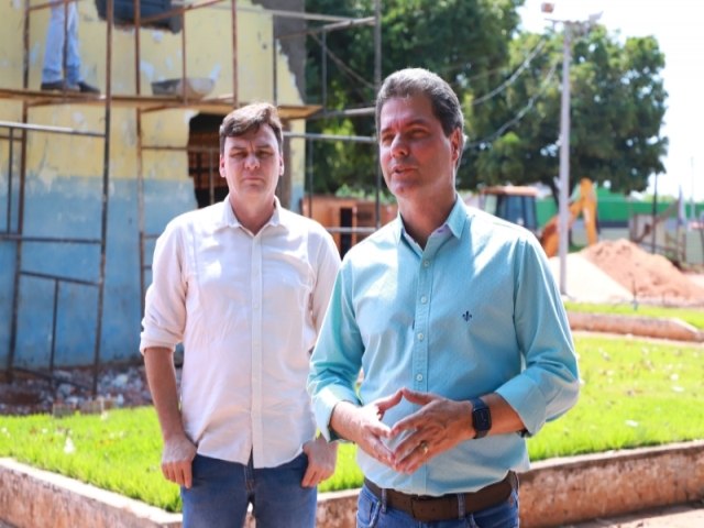 Em parceria com Governo do Estado, Obras de reforma e revitalizao do CEPE do Cambara avanam rapidamente