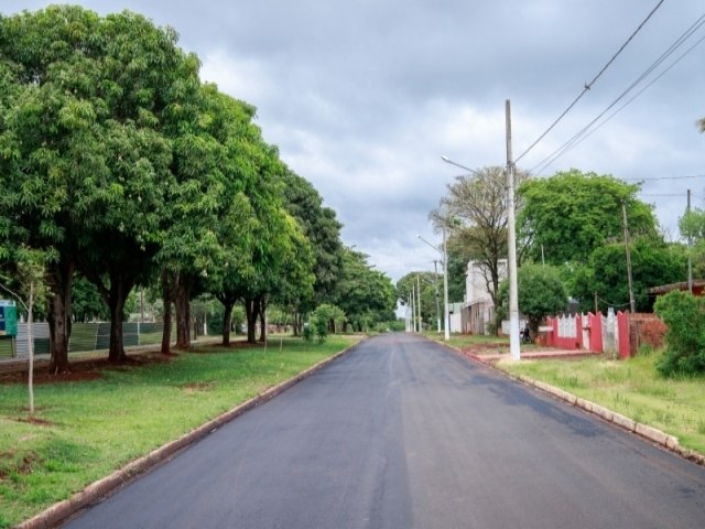 Prefeitura de Maracaju realiza recapeamento de importante trecho da Av.  Joo Pedro Fernandes