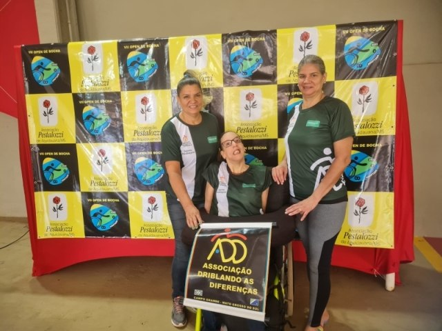 Com apoio da Prefeitura, Atleta Ylka Maluf conquista o Tetracampeonato de Bocha Paralmpica em Aquidauana