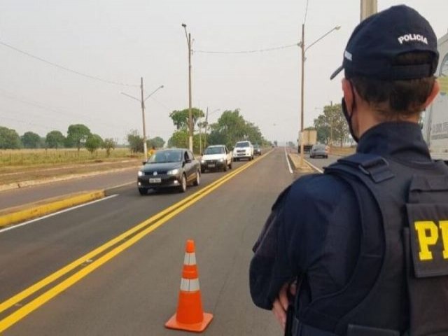 Ano Novo: PRF fiscaliza quatro mil quilmetros em rodovias de Mato Grosso do Sul