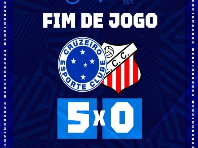 Comercial de Campo Grande  goleado pelo Cruzeiro na estreia da Copinha