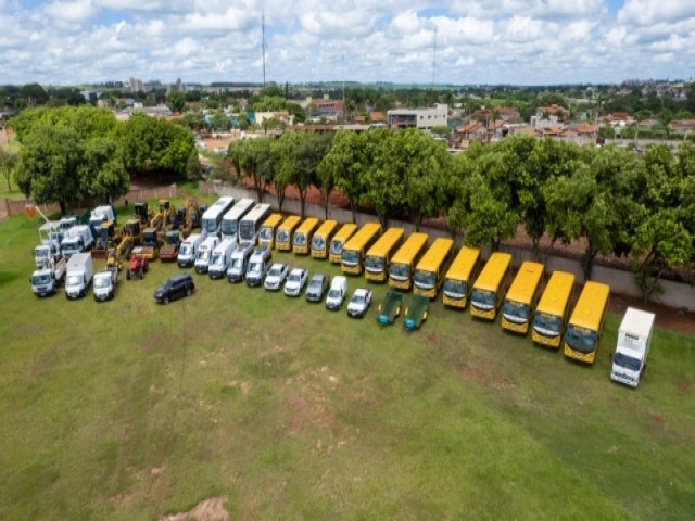 Prefeitura de Maracaju presta contas e apresenta veculos 0km adquiridos em apenas 2 anos de Gesto