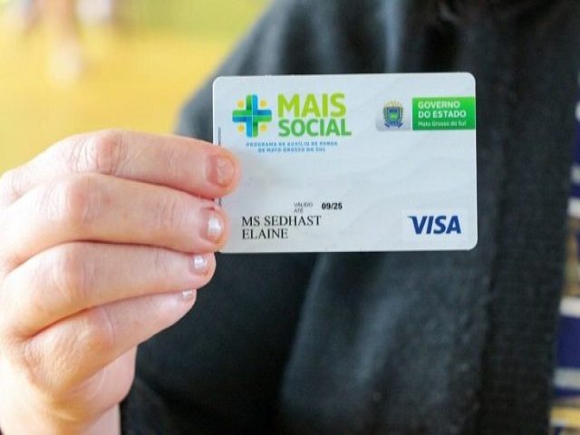 Pagamento do Mais Social beneficia quase 90 mil famlias; mais de R$ 26 milhes na economia de MS