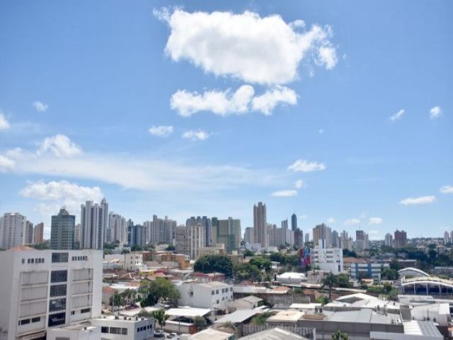 Mato Grosso do Sul deve ter final de semana quente, mas com possibilidade de pancadas de chuva