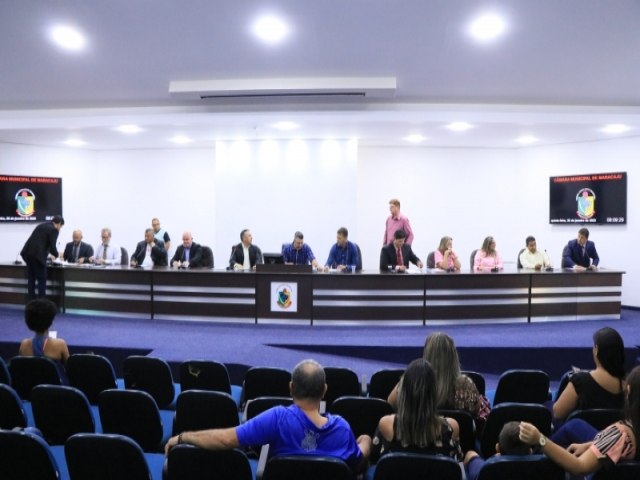 Cmara Municipal de Maracaju realizou Sesso Extraordinria na manh desta quinta-feira (26)