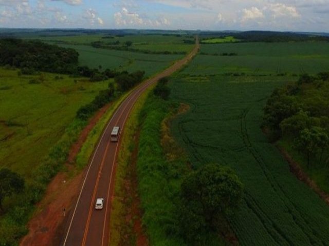 Para melhorar trfego local, Governo vai restaurar a rodovia MS-460 em Maracaju