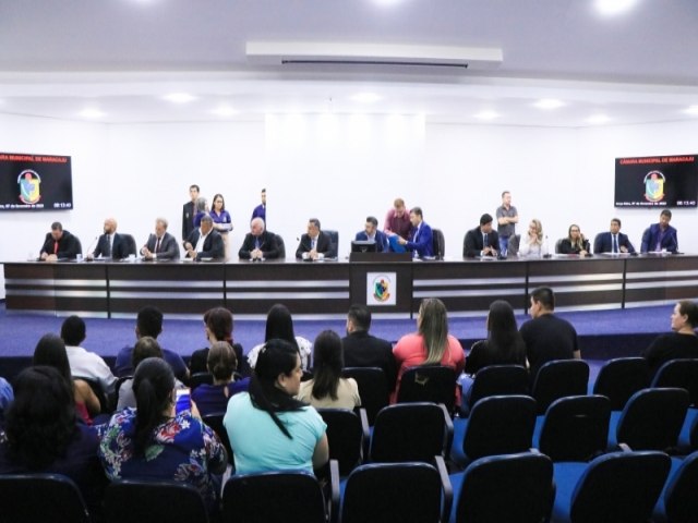 Cmara Municipal de Maracaju inicia trabalhos do ano Legislativo de 2023