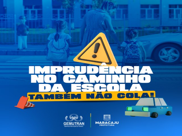 Com retorno de aulas em CIEIs, Prefeitura de Maracaju refora importncia de cuidados no trnsito