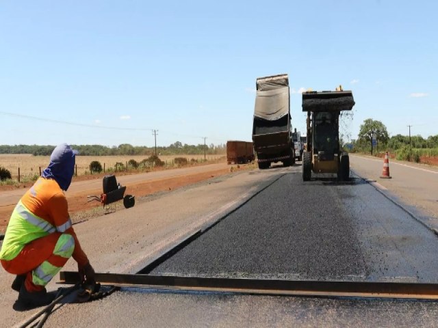 ANTT define data para comear relicitao da BR-163 em Mato Grosso do Sul