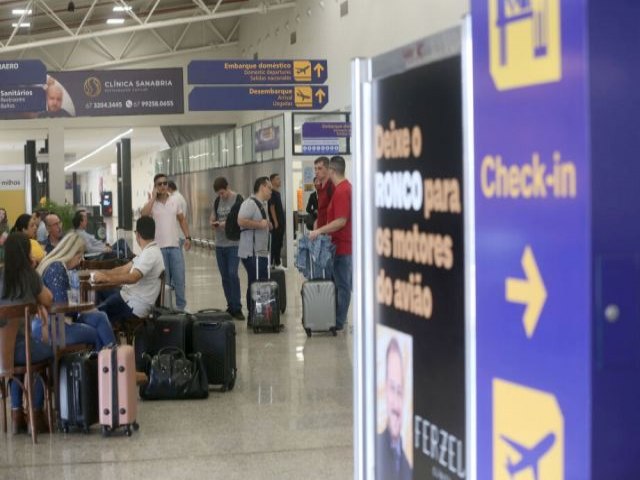 Aeroportos de MS recebem 28 mil passageiros neste Carnaval e movimento  at 697% maior