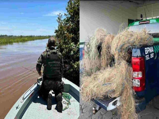 Polcia acaba com pescaria ilegal de Carnaval e devolve mais de 15 kg de pescado em rios de MS