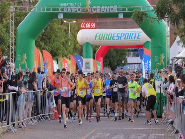 Maratona de 42k de Campo Grande retorna em 2023 com 'cidade' nos altos da Afonso Pena