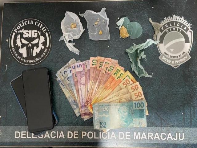 Polcia Civil prende dupla aps eles serem flagrados vendendo drogas