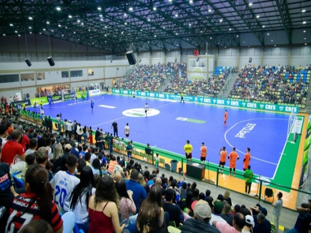 Supercopa de Futsal ser realizada de 15 a 19 de maro na Arena Maracaju