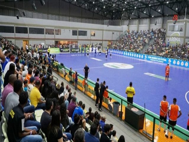 Arena Maracaju recebe a Supercopa Masculina de Futsal a partir de quarta-feira