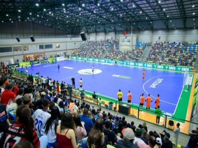 Com apoio do Governo, Arena Maracaju recebe a Supercopa Masculina de Futsal a partir desta quarta-feira