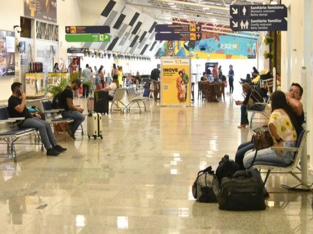 Aeroportos de MS devem receber 22 mil pessoas neste feriado de Dia do Trabalhador