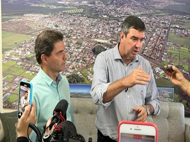 Governador atende prefeito e confirma apoio para construo de Centro de Hemodilise