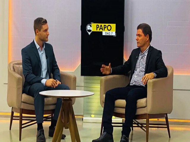 Entrevistado pela TV Morena, Prefeito Marcos Calderan fala sobre planejamento para o Centro de Hemodilise.