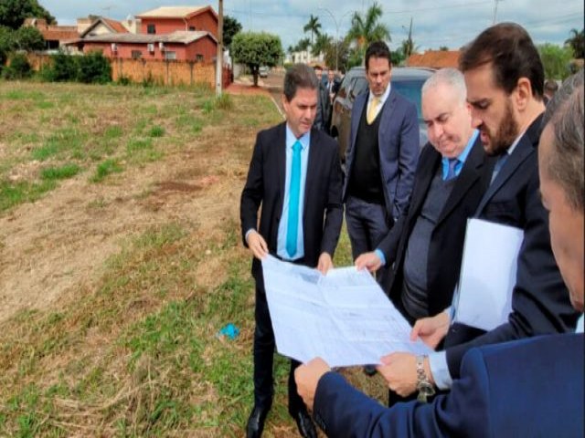 Direo do TJMS inicia encaminhamentos para construo de novo Frum de Maracaj