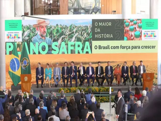 Presidente anuncia Plano Safra 2023/2024 com financiamento de R$ 364 bilhes