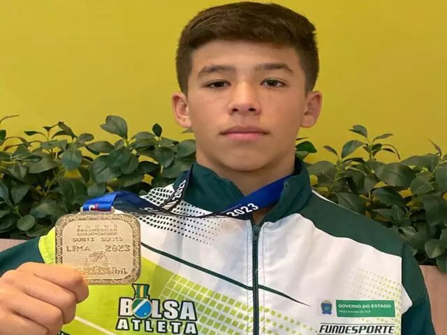 Atleta sul-mato-grossense  campeo pan-americano de jud em Lima no Peru