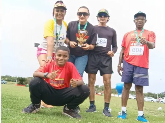 Atletas de Maracaju foram destaques na Corrida do Fogo em Ftima do Sul